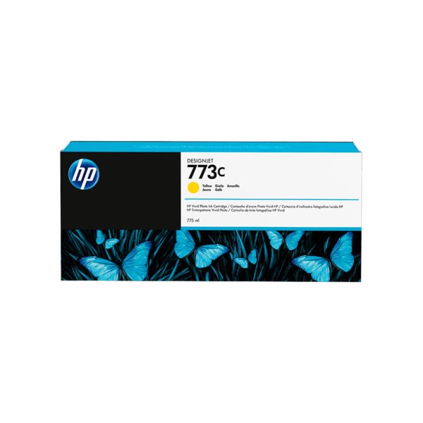 TINTEIRO HP 773C C1Q40A Z6610/Z6810 AMARELO PRETO 775ML